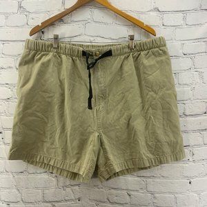 Eddie Bauer Ebtek Shorts Khakis Mens Sz XXL Sporting Casual Hiking Camping Belt